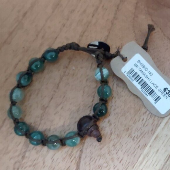 NEW Tamashii Unisex Bracelet Lace Green.  Length:  8.5" - Picture 4 of 9